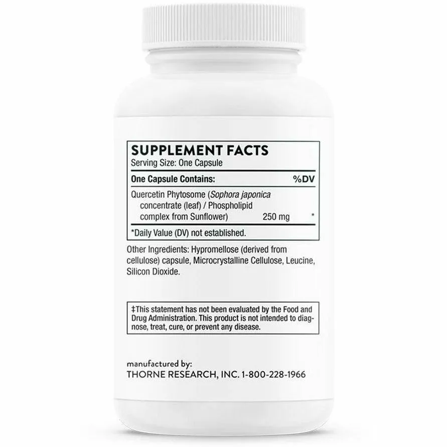 Quercetin Phytosome 60 vcaps by Thorne Research