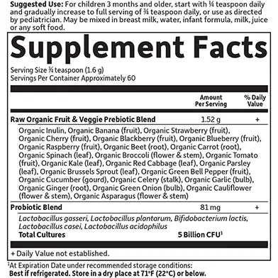 RAW Probiotics Kids 96 G by Garden Of Life