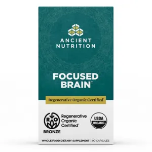 Regenerative Organic Certified Focused Brain 90 caps by Ancient Nutriton