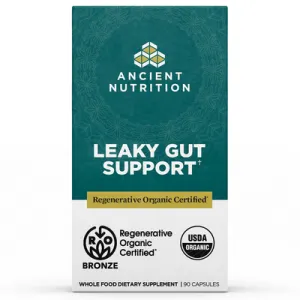 Regenerative Organic Certified Leaky Gut Support 90 caps by Ancient Nutrition