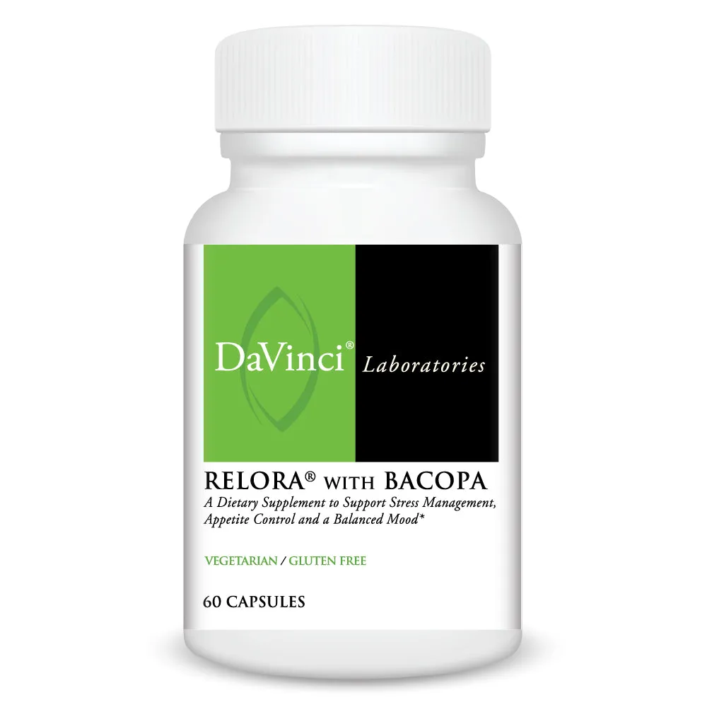 Relora with Bacopa 60 caps by Davinci Labs