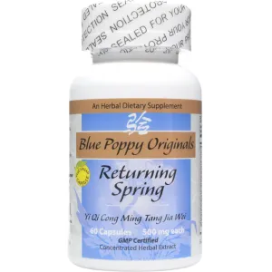 Returning Spring 60 capsules by Blue Poppy