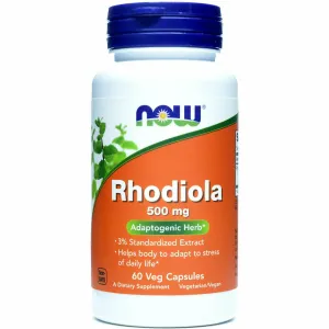 Rhodiola 500 mg 60 vcaps by NOW