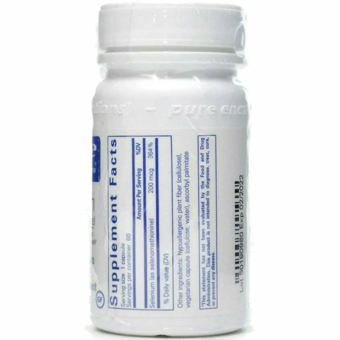 Selenium 200 mcg by Pure Encapsulations