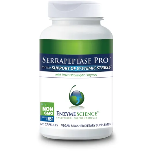 Serrapeptase Pro 120 caps By Enzyme Science