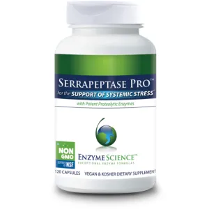 Serrapeptase Pro 120 caps By Enzyme Science