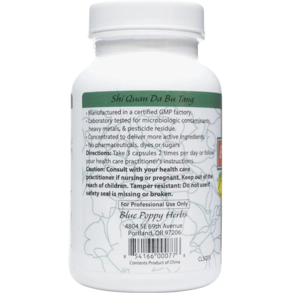 Shi Quan Da Bu Tang 120 capsules by Blue Poppy