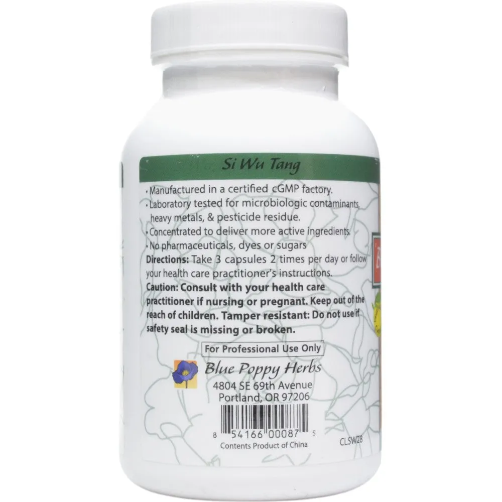 Si Wu Tang 120 capsules by Blue Poppy