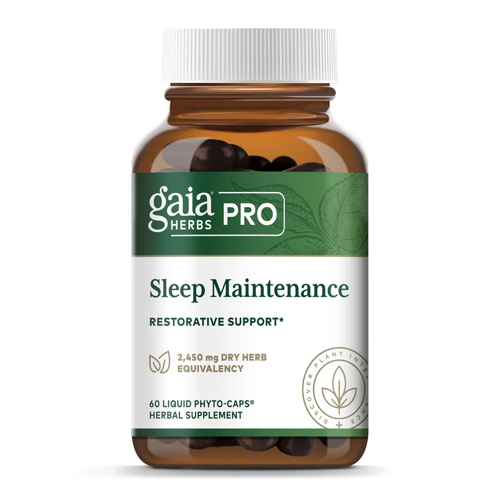 Sleep Maintenance 60 Liquid Phyto-Caps by Gaia Herbs Pro