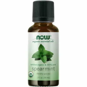 Spearmint Oil. Organic 1 oz By Now