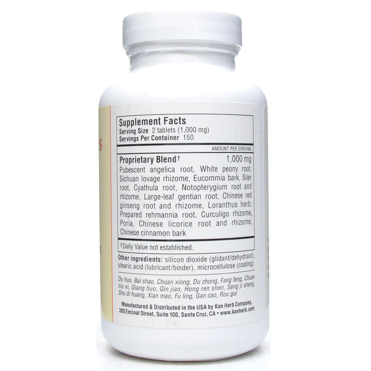 Spine Lithe Tablets by Kan Herbs