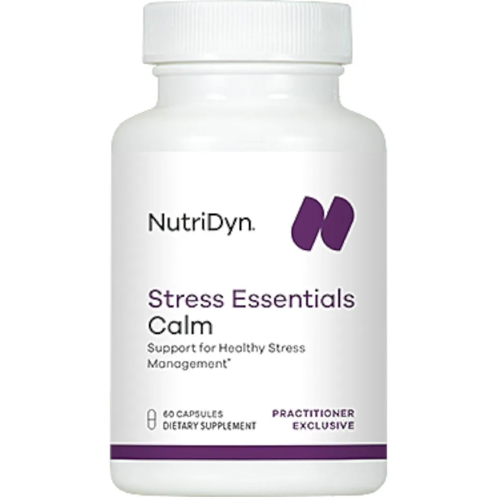 Stress Essentials Calm 60 Vegetarian Capsules by Nutri-Dyn