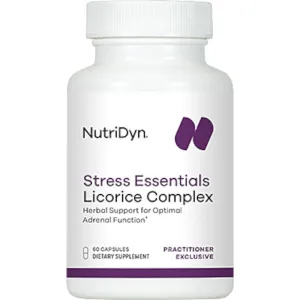 Stress Essentials Licorice Complex 60 Caps by Nutri-Dyn