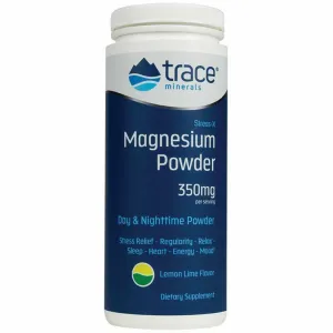 Stress-X Magnesium Powder 350 mg 8.8 oz by Trace Minerals Research