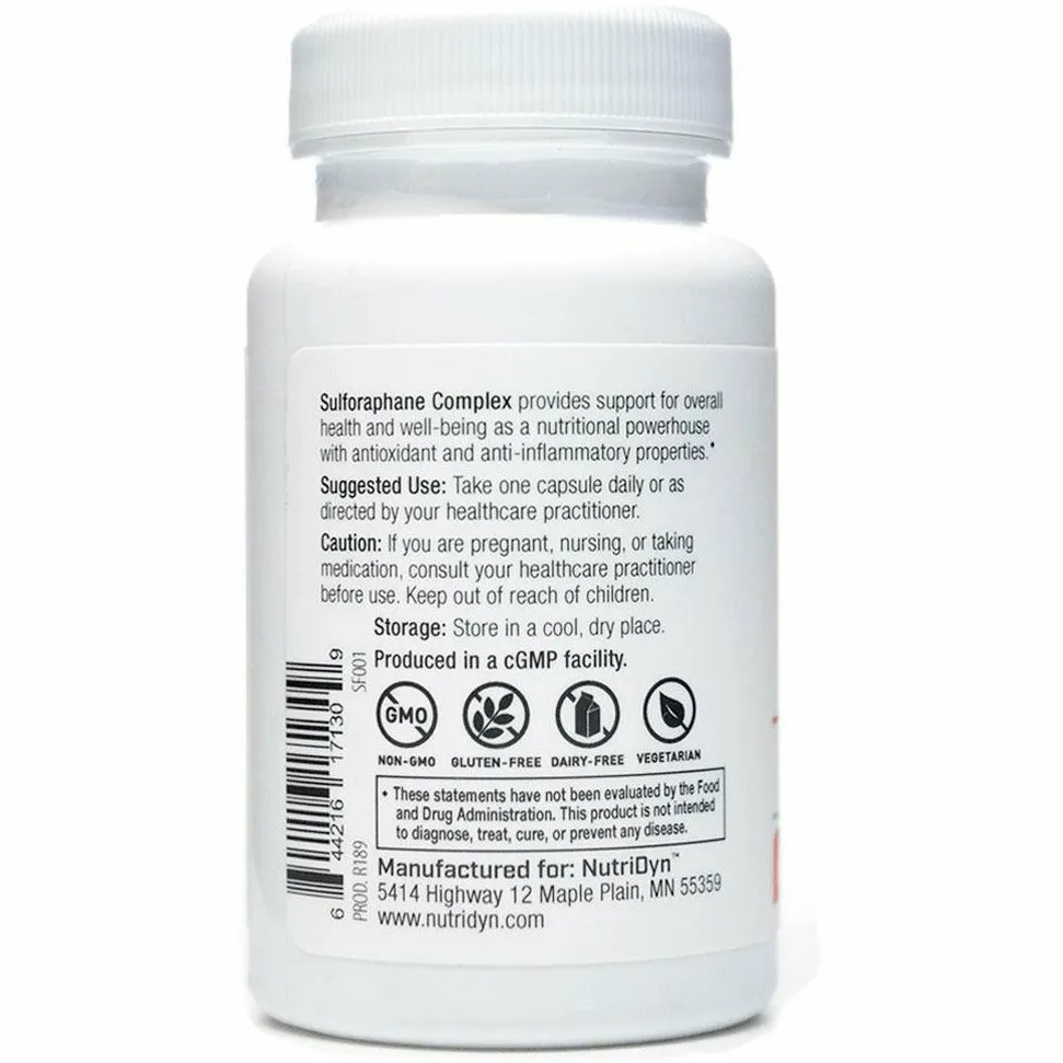 Sulforaphane Complex 60 Caps by Nutri-Dyn