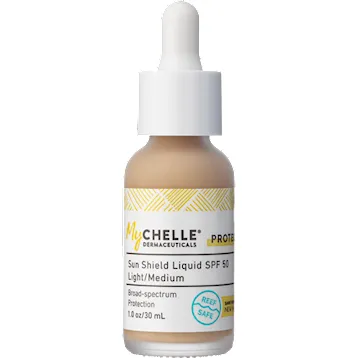 Sun Shield Liquid SPF 50 Light/Medium 1 fl oz by MyChelle Dermaceuticals