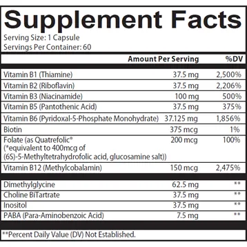 Super B Complete 60 caps by Nutritional Frontiers