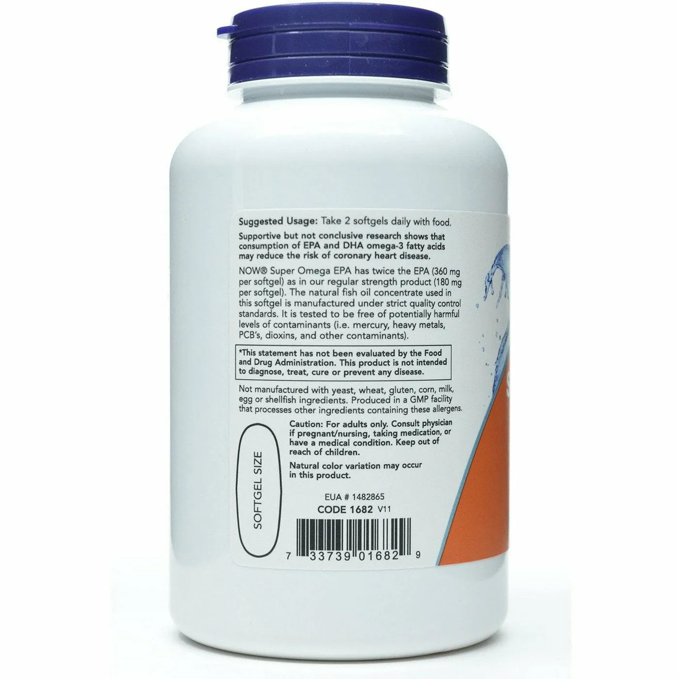 Super Omega EPA 120 softgels by NOW