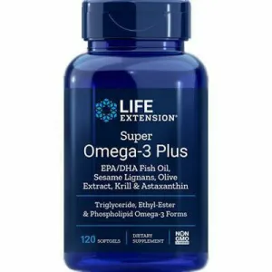 Super Omega w/Krill 120 gels by Life Extension