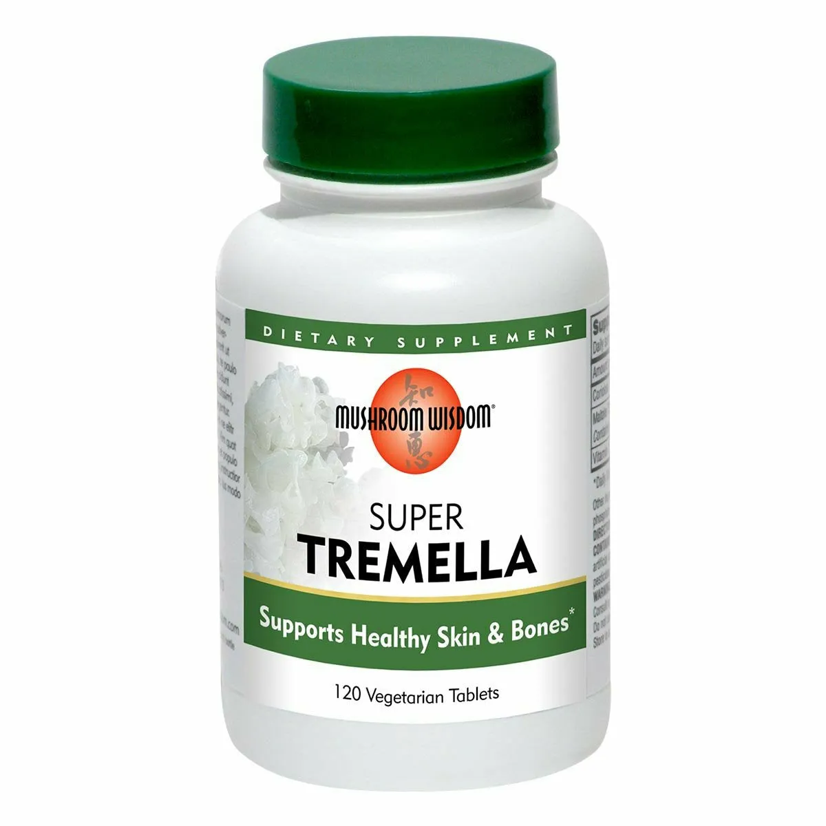 Super Tremella 120 vtabs by Mushroom Wisdom. Inc.
