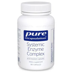 Systemic Enzyme Complex 180 vcaps by Pure Encapsulations
