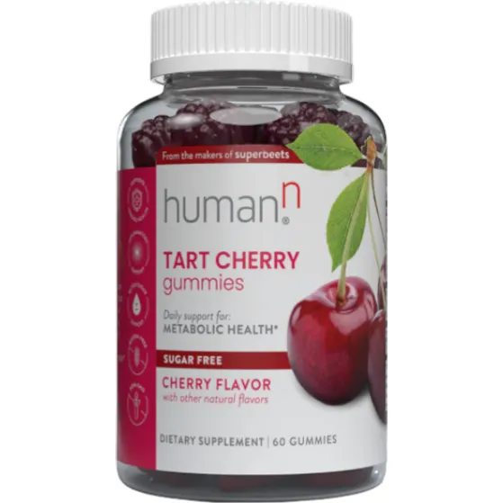 Tart Cherry Gummies 60 gummies by HumanN