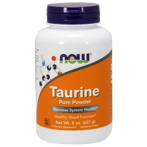 Taurine Powder (100% Pure) 8 oz by NOW