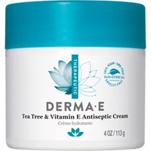 Tea Tree & Vitamin E Relief Cream 4 oz by Derma E Natural Bodycare