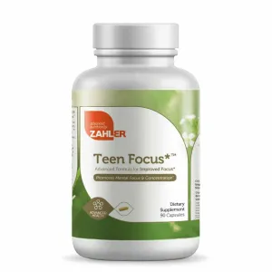 Teen Focus 90 caps by Zahler