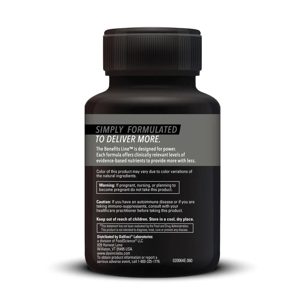 Telomere Benefits 60 caps by Davinci Labs