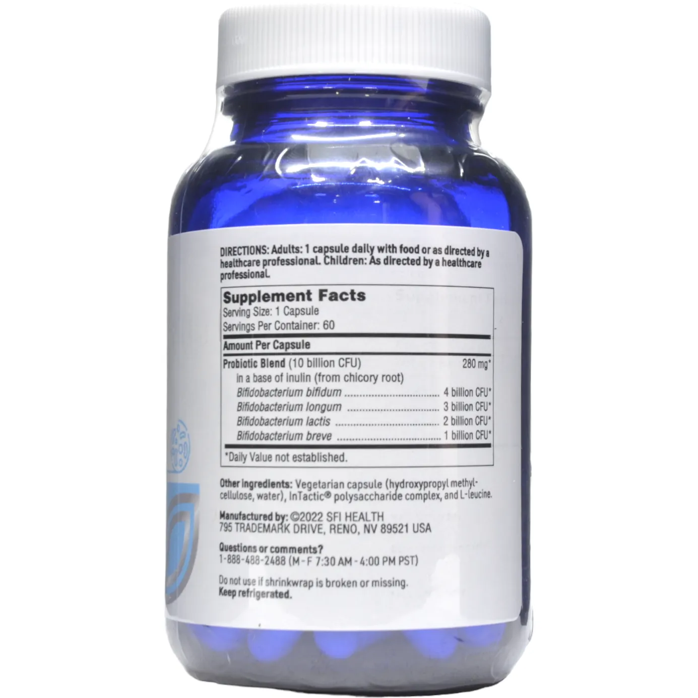 Ther-Biotic Bifido 60 caps by Klaire Labs/SFI Health