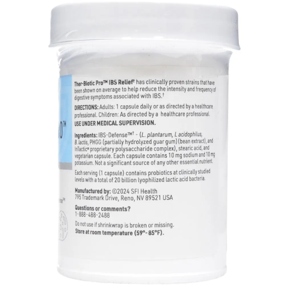 Ther-Biotic Pro IBS Relief by Klaire Labs/SFI Health