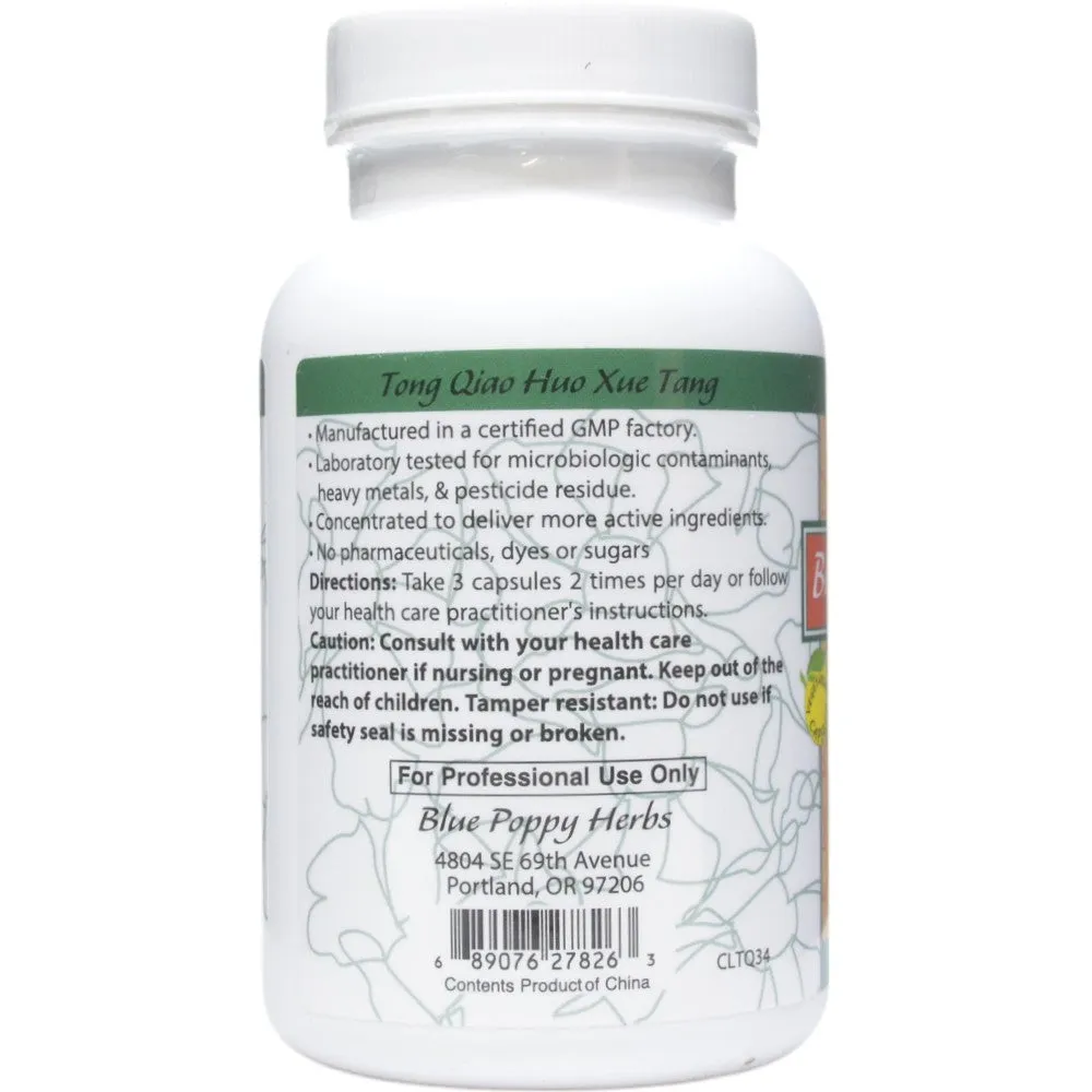 Tong Qiao Huo Xue Tang 120 capsules by Blue Poppy