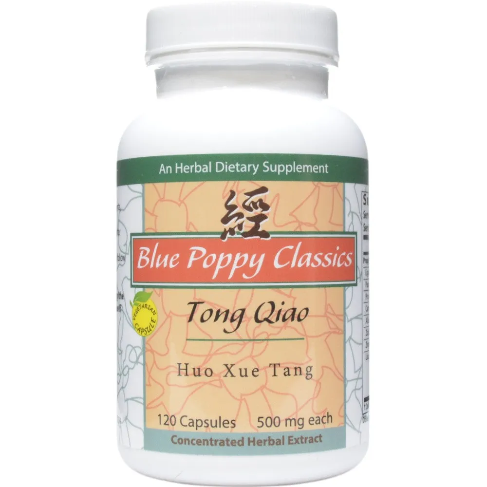 Tong Qiao Huo Xue Tang 120 capsules by Blue Poppy