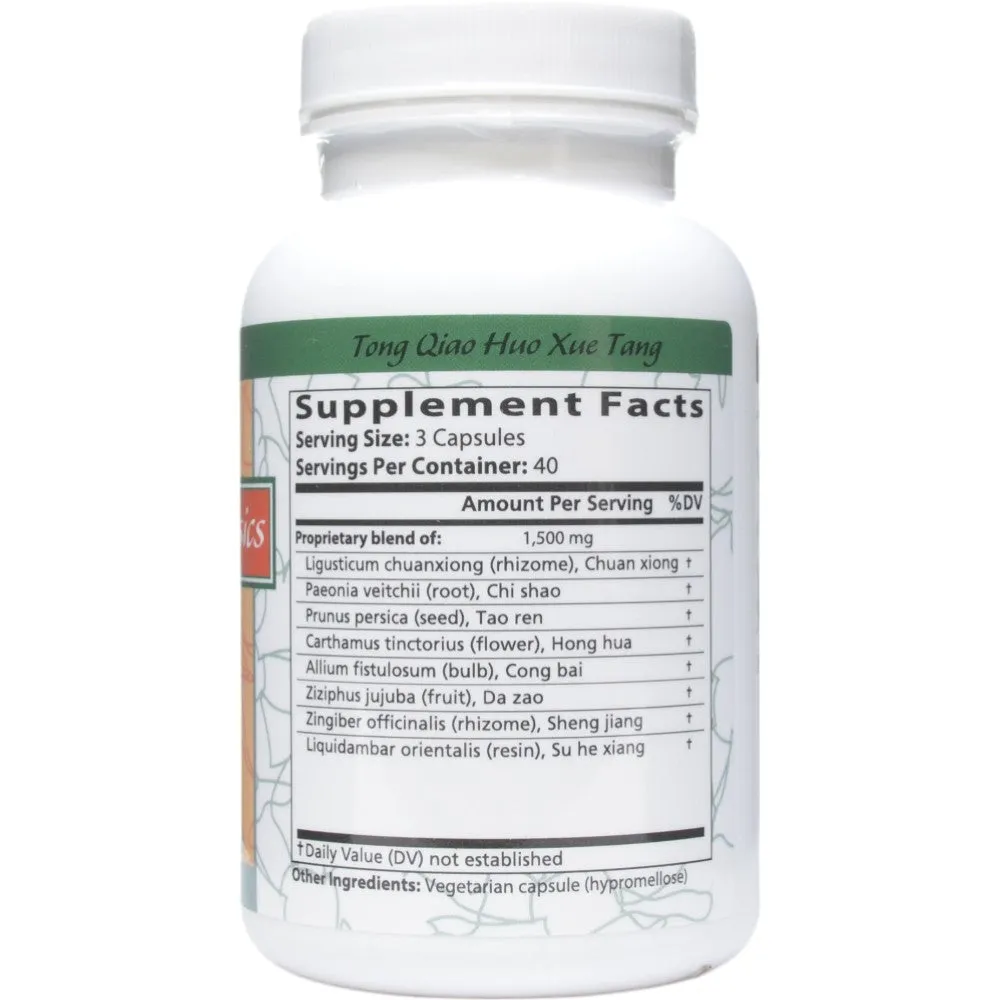 Tong Qiao Huo Xue Tang 120 capsules by Blue Poppy