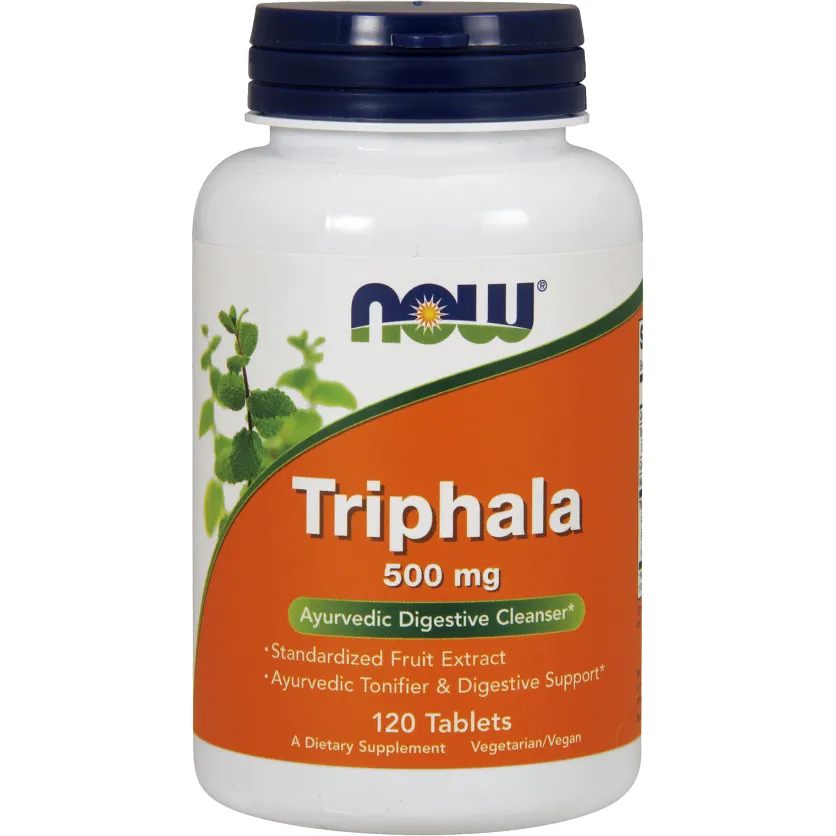 Triphala 500 mg 120 tabs by NOW