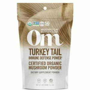 Turkey Tail (Trametes versicolor) 100 g By Om Mushroom