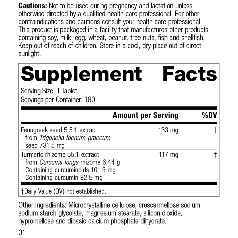 Turmeric Forte. 180 Tablets