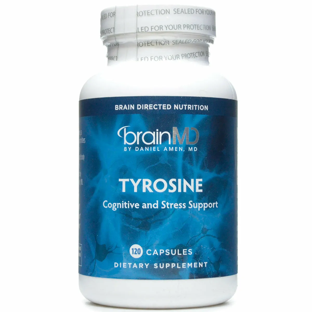 Tyrosine 120 caps by BrainMD