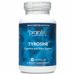 Tyrosine 120 caps by BrainMD