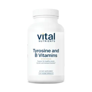 Tyrosine and B Vitamins 100 caps by Vital Nutrients
