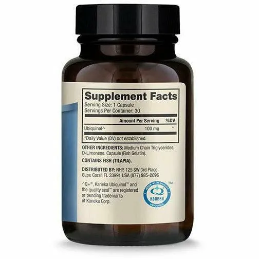 Ubiquinol 100 mg by Dr. Mercola