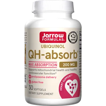 Ubiquinol QH-Absorb 200 mg by Jarrow Formulas
