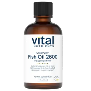 Ultra Pure Fish Oil 2600 8 oz by Vital Nutrients