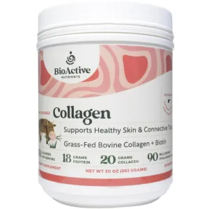 Unflavored Collagen with Hyaluronic Acid 20 oz by BioActive Nutrients