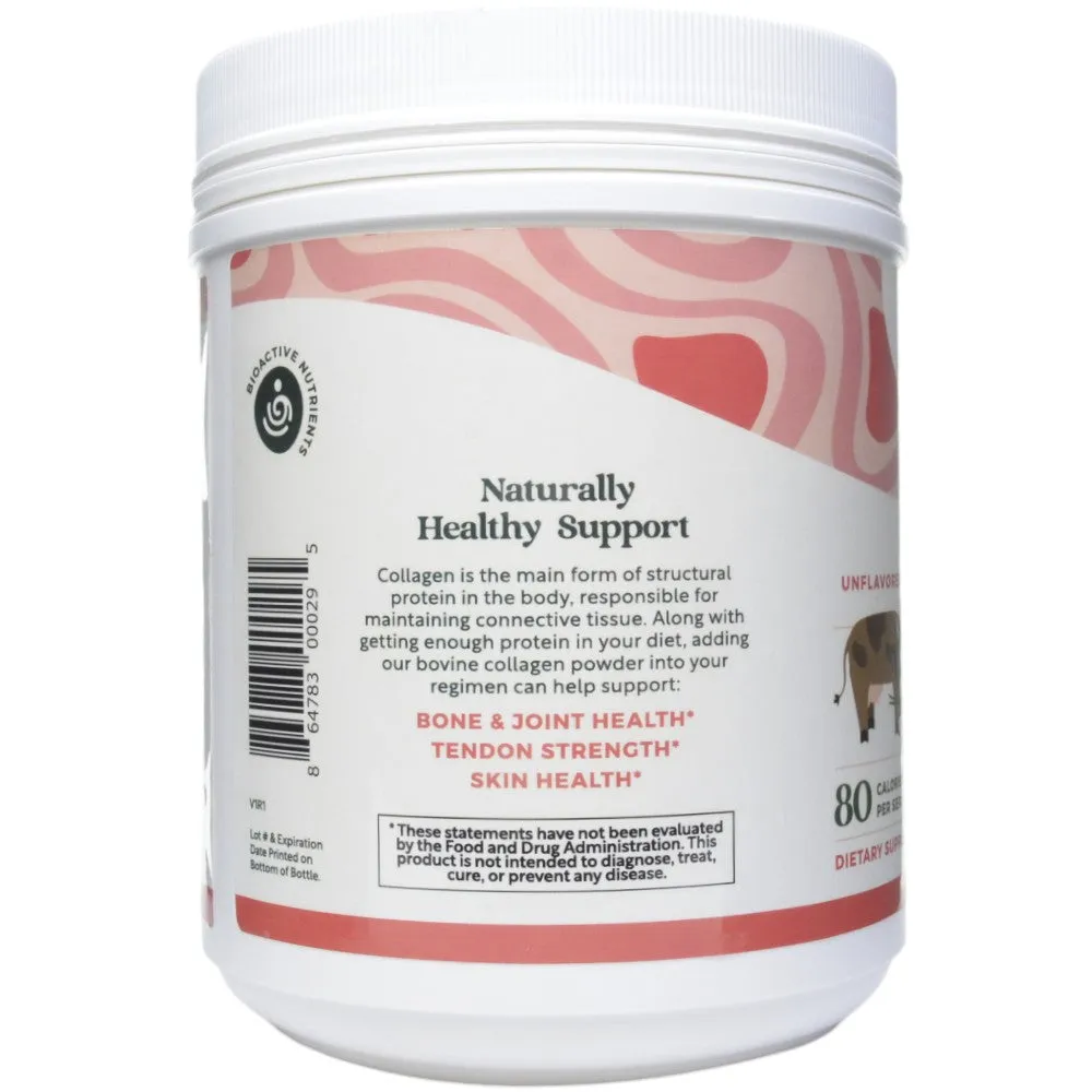 Unflavored Collagen with Hyaluronic Acid 20 oz by BioActive Nutrients