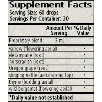 Upper Respiratory Support by Wise Woman Herbals