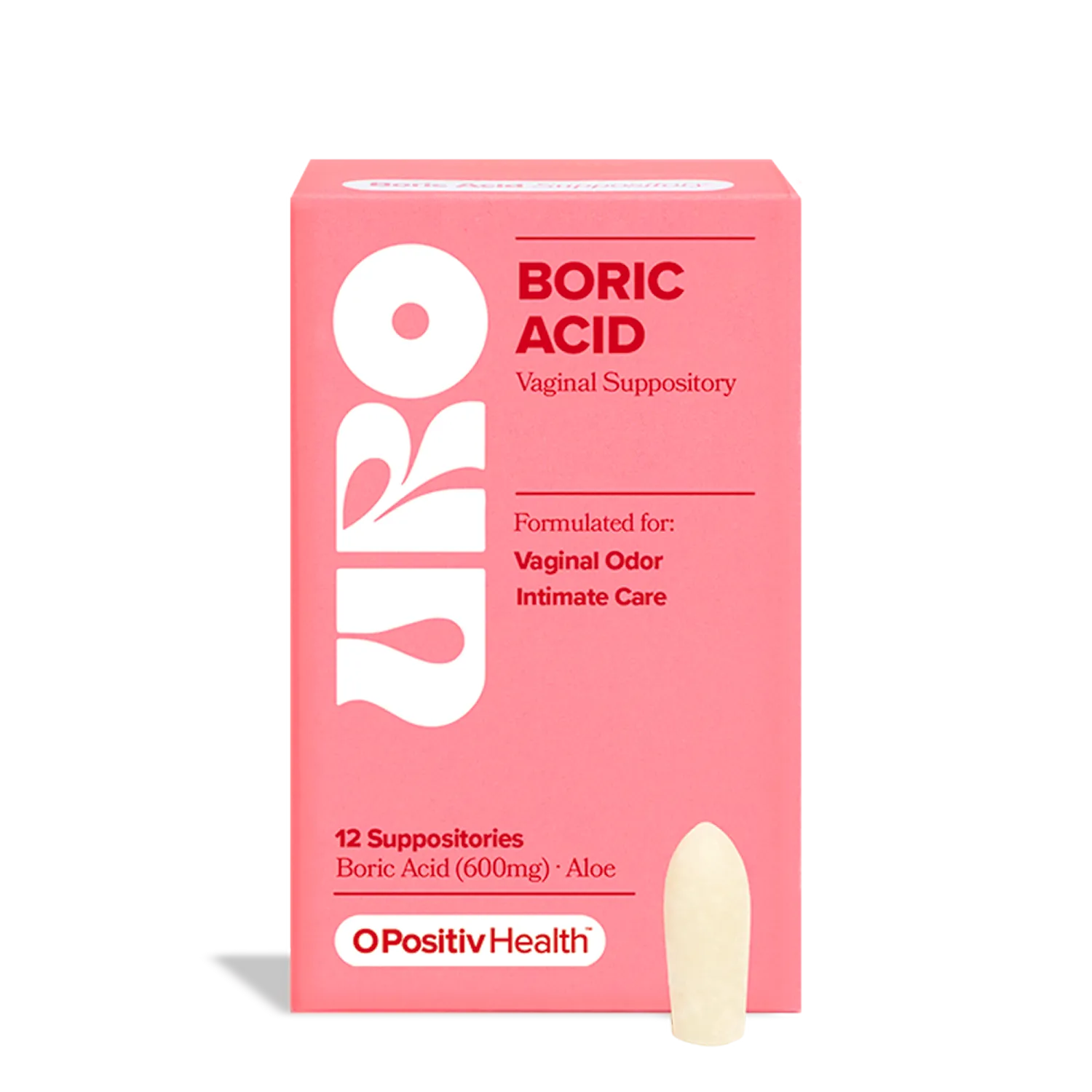 URO - Boric Acid Vaginal Suppository Subscription