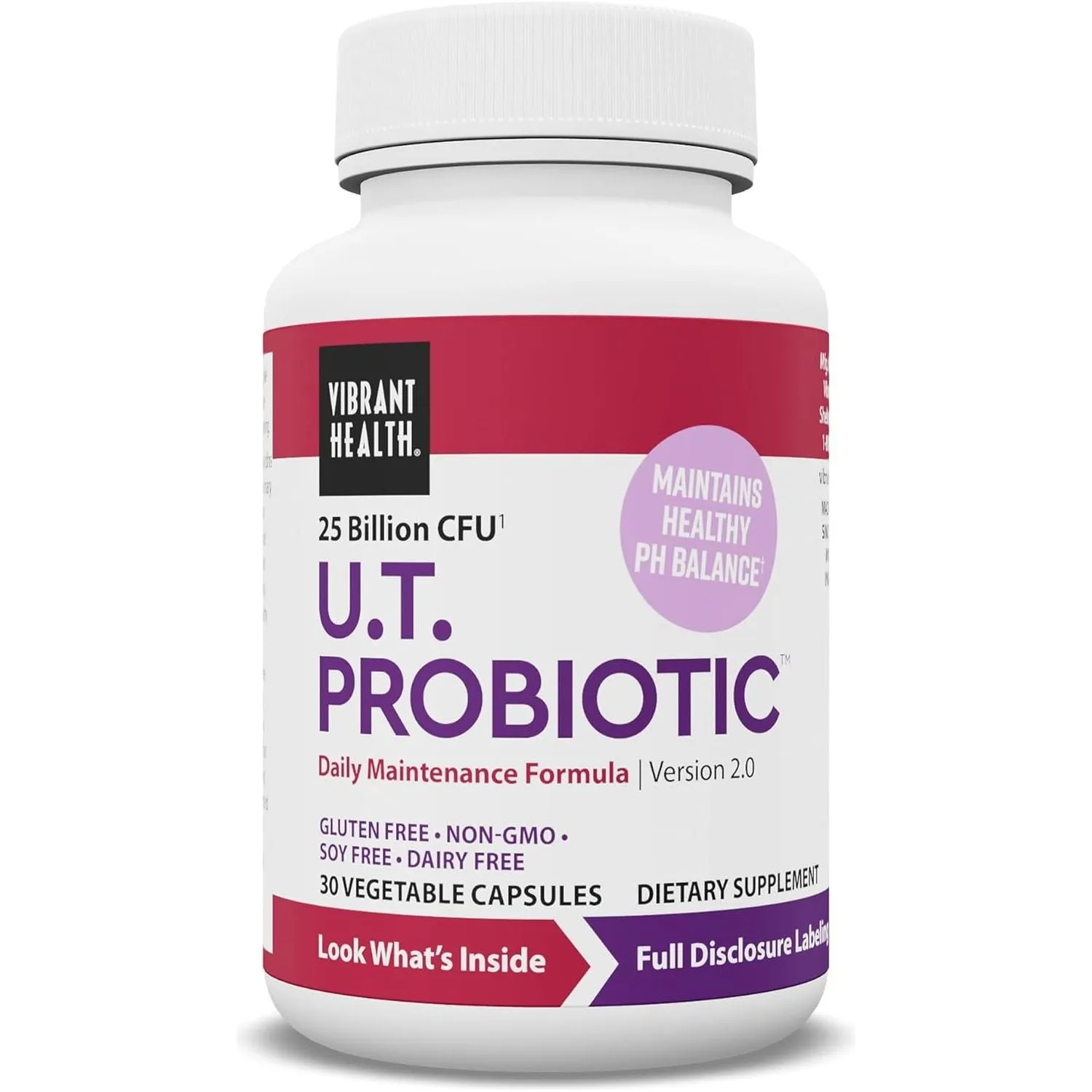 UT Probiotic 30 veg caps by Vibrant Health