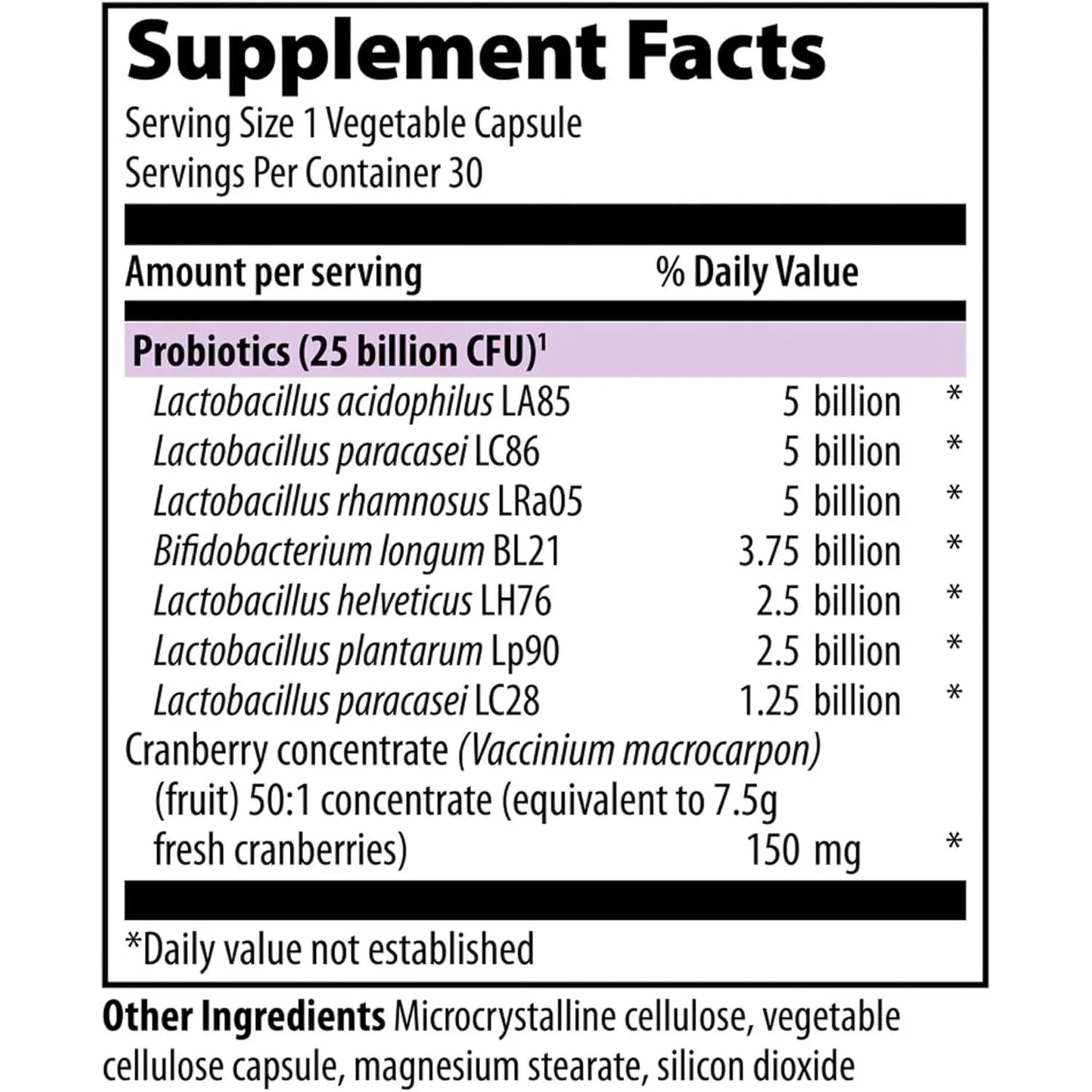 UT Probiotic 30 veg caps by Vibrant Health